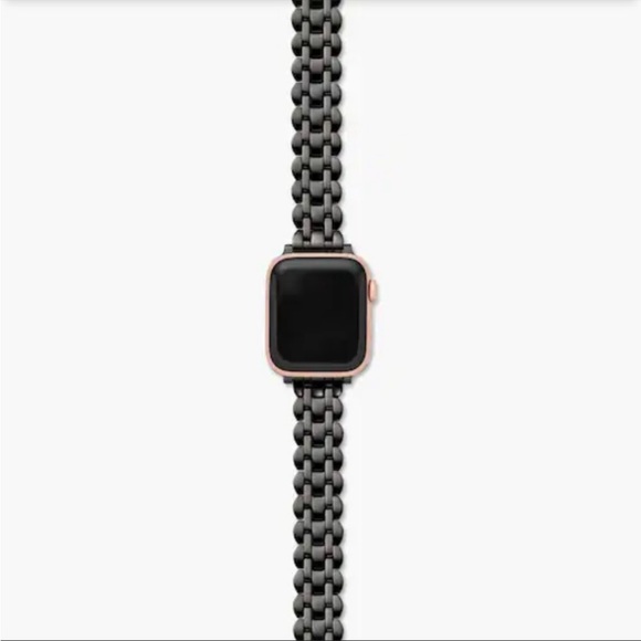 kate spade Accessories Kate Spade Black Scallop Apple Watch Band